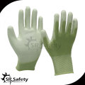 SRSAFETY 13 gauge pu enduit main de sécurité gants de travail / gants pu sécurité